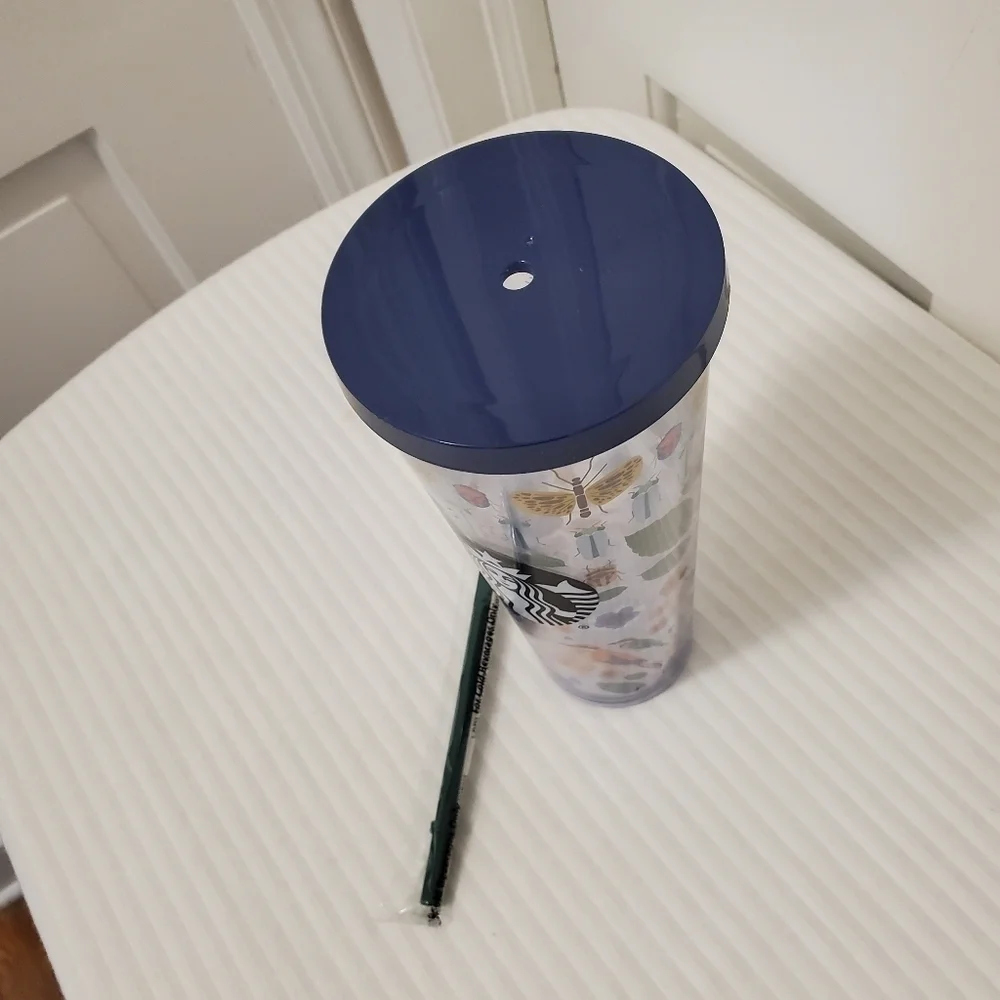 Starbucks 2020 Butterflies, Birds, & Bugs 24 oz. COLD LIQUID tumbler